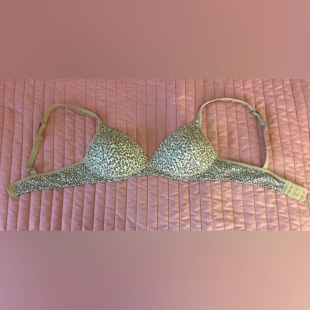 CHEETAH PUSH UP BRA!! SIZE 32C!!